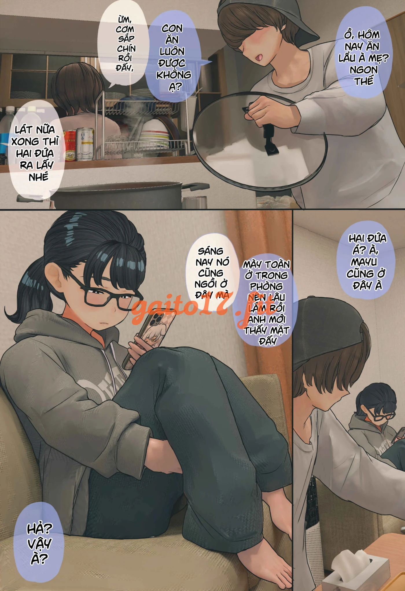 Em gái wibu - trang 2