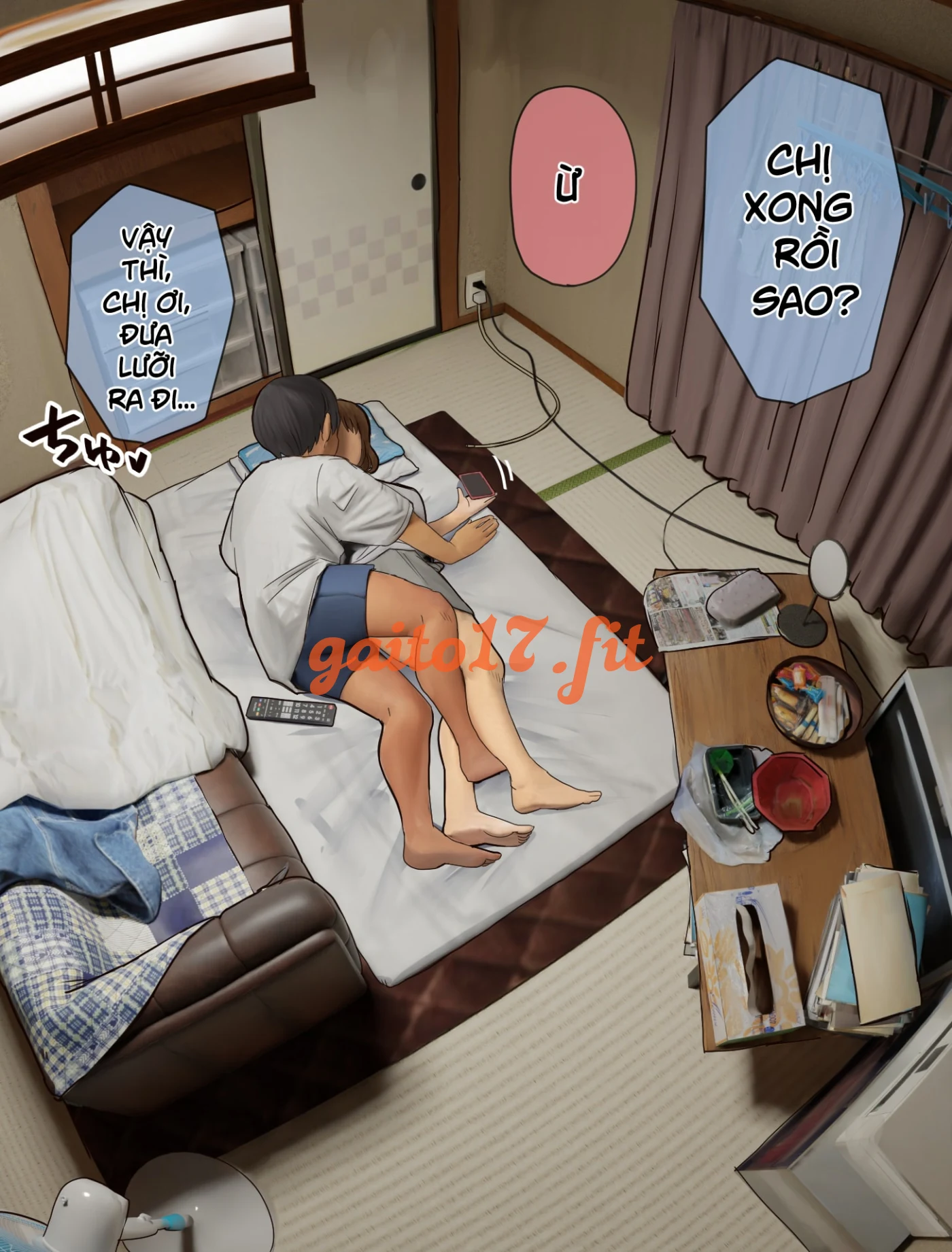 Lén lút cùng chị gái - trang 6